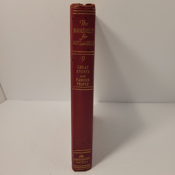 The Bookshelf For Boys And Girls Volume 9 Great Events And Famous People Book - Picture 3 of 14